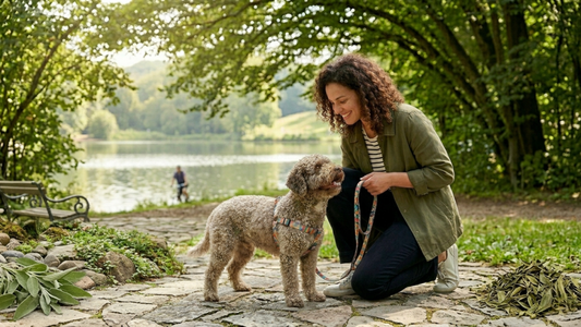 La chimica della felicità: perché camminare col proprio cane fa bene
