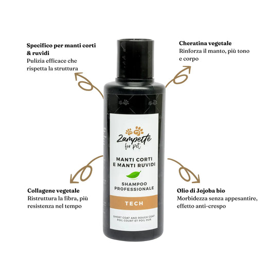 Shampoo Manti Corti e Ruvidi