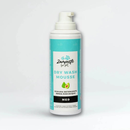 schiuma senza risciacquo per animali